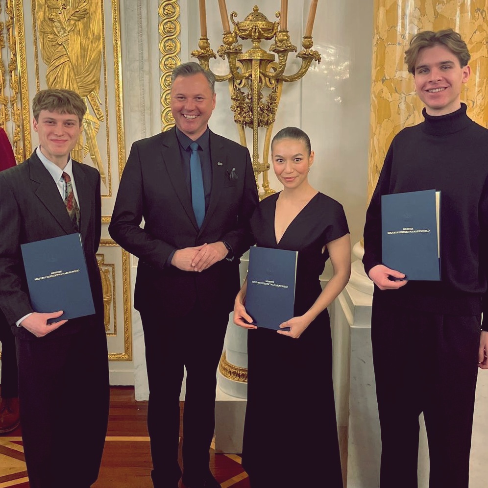 Stypendia Ministra Kultury i Dziedzictwa Narodowego za wybitne osiągnięcia