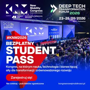Kongres Nowej Mobilności 2026 i Deep Tech Transformation Forum | 23-25.09.2026
